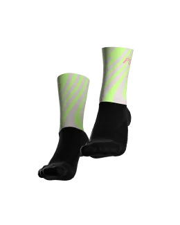 Paire de chaussettes cyclisme aéro - ZEPHIR | VERT FLUO