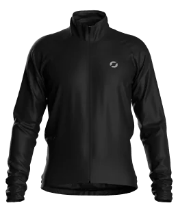 Veste vélo thermique mi-saison homme - VELJKO | NOIR