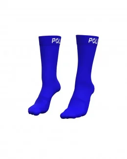 Paire de chaussettes cyclisme Q-SKIN Logo | BLEU CLAIR