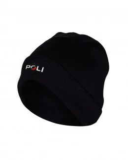 Bonnet tricoté POLI | NOIR