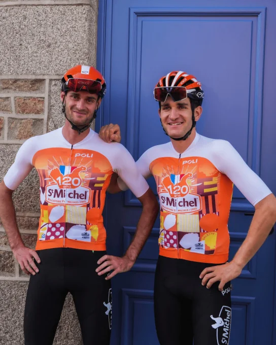 Maillot Cyclisme pro collector unisexe - 120 ANS ST MICHEL