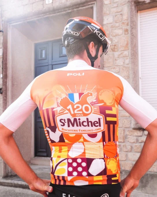 Maillot Cyclisme pro collector unisexe - 120 ANS ST MICHEL