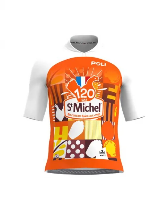 Maillot Cyclisme pro collector unisexe - 120 ANS ST MICHEL