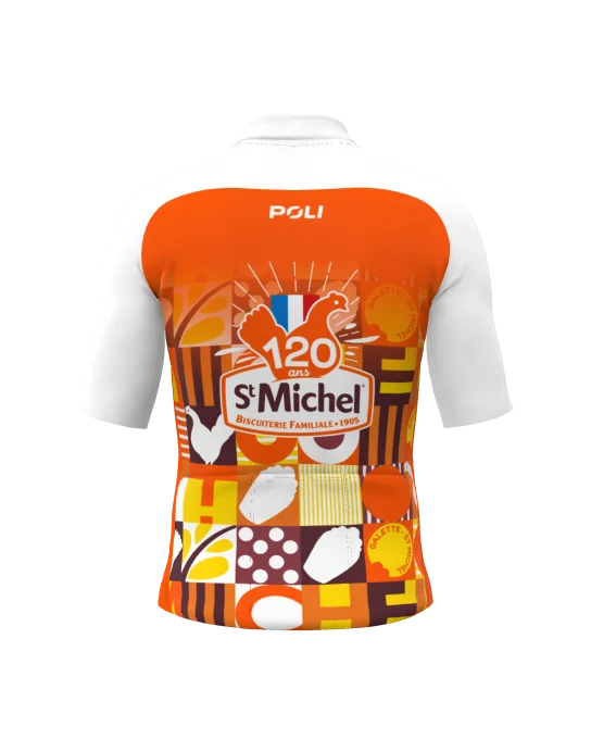 Maillot Cyclisme pro collector unisexe - 120 ANS ST MICHEL