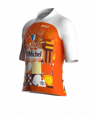 Maillot Cyclisme pro collector unisexe - 120 ANS ST MICHEL