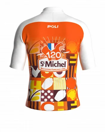 Maillot Cyclisme pro collector unisexe - 120 ANS ST MICHEL