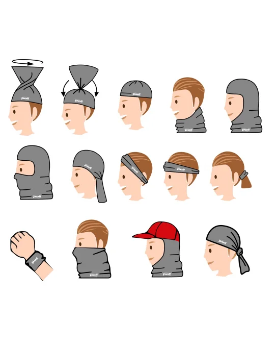 Bandana multifonctions unisexe EVENT