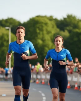 Trifonction manches courtes unisexe - HYDRIS | MARINE/BLEU