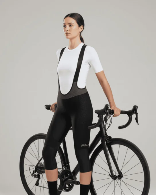 Corsaire cyclisme chaud femme - EUGENE BLACK EDITION