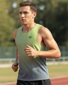 Débardeur running homme - PHOTON | JAUNE FLUO