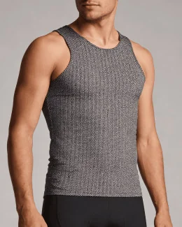 Sous-maillot de sport sans manches unisexe IRIS | GRIS