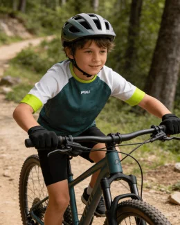 Maillot VTT enfant - SIERRA | VERT