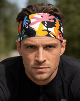 Bandeau sport - SILVA | JAUNE/CORAIL