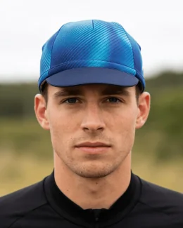 Casquette de cyclisme en toile - CHROMEA | BLEU CLAIR