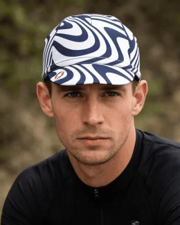 Casquette de cyclisme en toile - ZEPHIR | BLEU MARINE