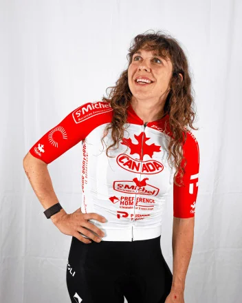 Maillot Cyclisme pro unisexe - Champion CANADA ST MICHEL