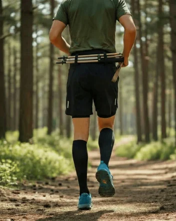Short trail homme CAIRN V3 Black Edition