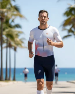 Trifonction manches courtes unisexe - NAUTILUS | BLEU/ROUGE