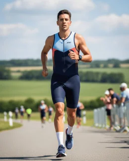 Trifonction sans manches homme - HYDRIS | MARINE/BLEU CLAIR