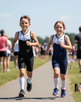 Trifonction sans manches enfant HYDRIS | MARINE/VIOLET