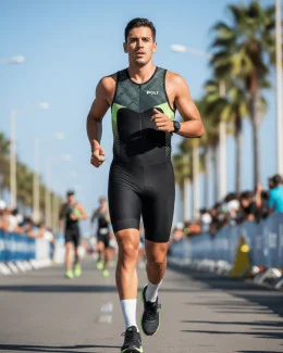 Trifonction sans manches homme - HYDRIS | NOIR/VERT KAKI