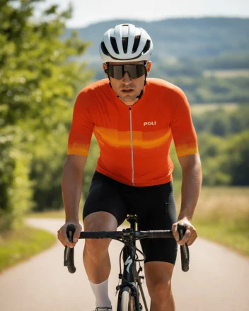 Maillot cyclisme ajusté unisexe - ÉCHAPPÉE