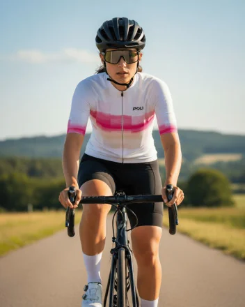Maillot cyclisme ajusté unisexe - ÉCHAPPÉE