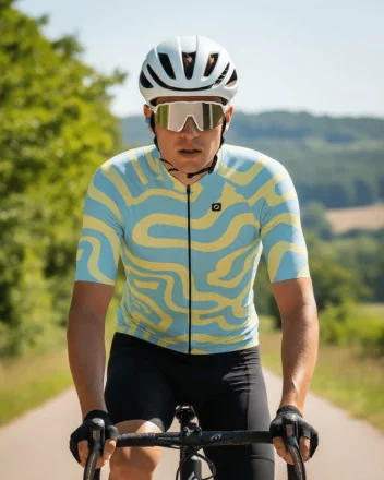 Maillot cyclisme ajusté homme - GROOVY