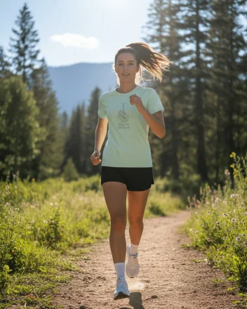 T-shirt running femme - LA VIE EN RUN
