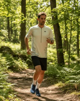 Maillot trail homme - LICHEN | KAKI