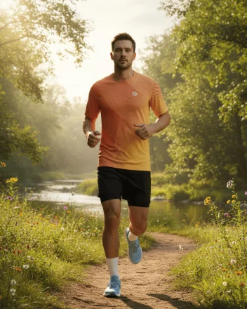 T-shirt homme manches courtes - RADIANCE