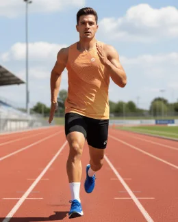 Débardeur athlétisme technique homme - RADIANCE | CORAIL