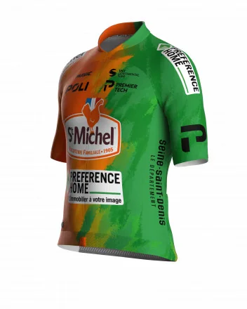 Maillot Cyclisme pro unisexe 2026 - ST MICHEL - PREFERENCE HOME - AUBER 93