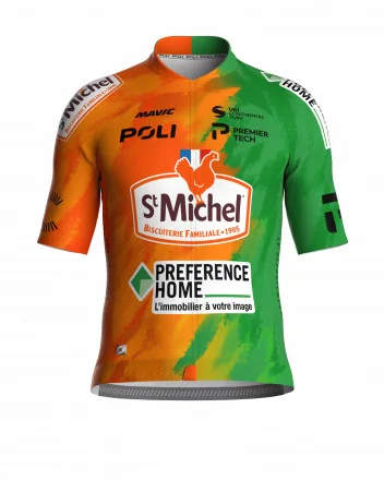 Maillot Cyclisme pro unisexe 2026 - ST MICHEL - PREFERENCE HOME - AUBER 93