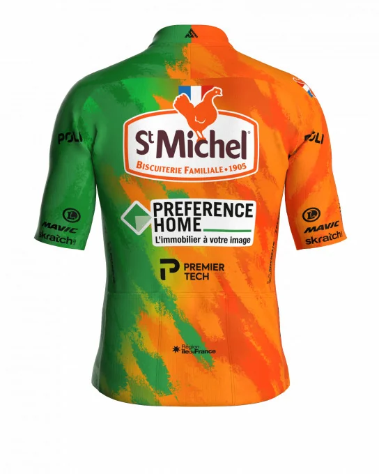 Maillot Cyclisme pro unisexe 2026 - ST MICHEL - PREFERENCE HOME - AUBER 93