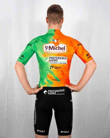Maillot Cyclisme pro unisexe 2026 - ST MICHEL - PREFERENCE HOME - AUBER 93