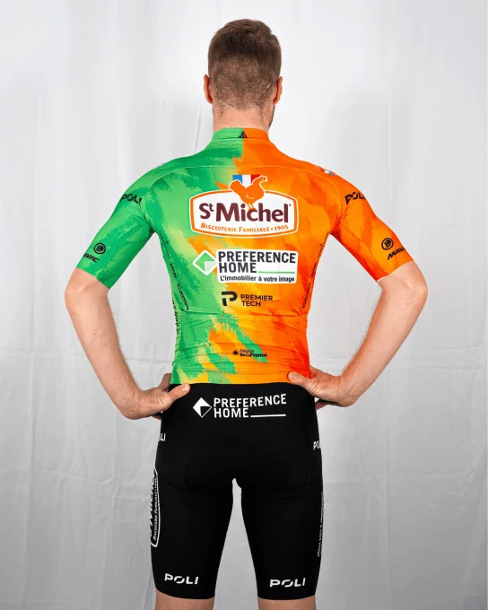Maillot Cyclisme pro unisexe 2026 - ST MICHEL - PREFERENCE HOME - AUBER 93