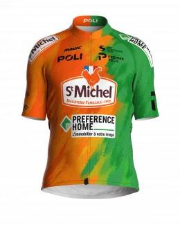 Maillot cyclisme replica uanisexe 2026 - ST MICHEL - PREFERENCE HOME - AUBER 93