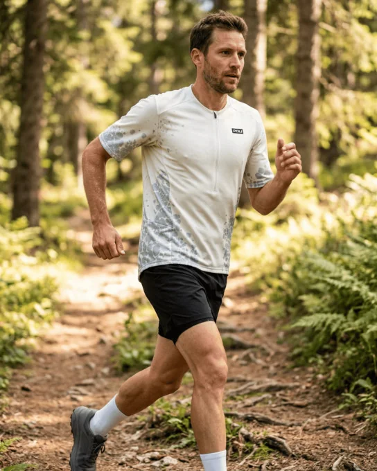Maillot trail homme - LICHEN