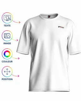 T-shirt sport personnalisable homme - LIMA