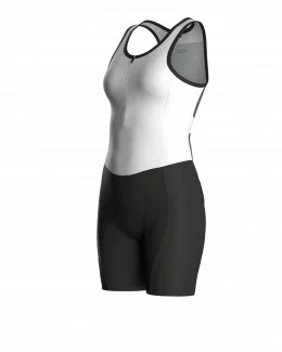 Trifonction femme sans manches MIAMI | BLANC/GRIS