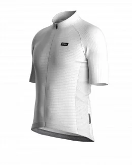 Maillot cyclisme ajusté unisexe - ALLAN | BLANC