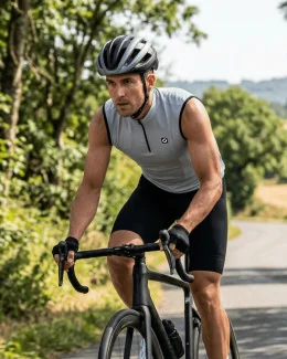 Maillot unisexe sans manches STEVE | GRIS