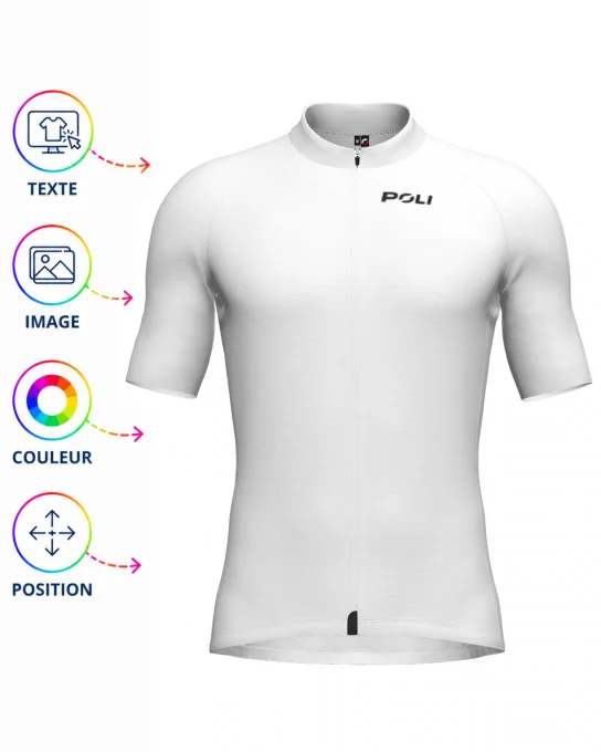 Maillot cyclisme regular personnalisable unisexe - EMRYS