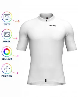 Maillot cyclisme regular personnalisable unisexe - EMRYS