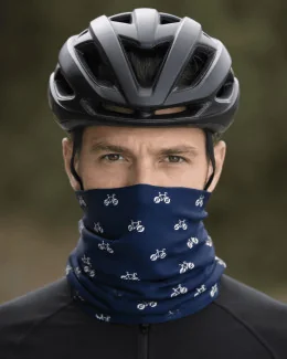 Tour de cou été multifonctions unisexe - VÉLO POLI | BLEU MARINE