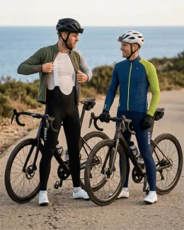 Collant cycliste à bretelles homme - DANRAY ESSENTIEL | NOIR