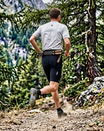 Cuissard de trail unisexe - KASH Black édition