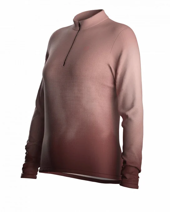 Maillot running femme manches longues - CLOUD