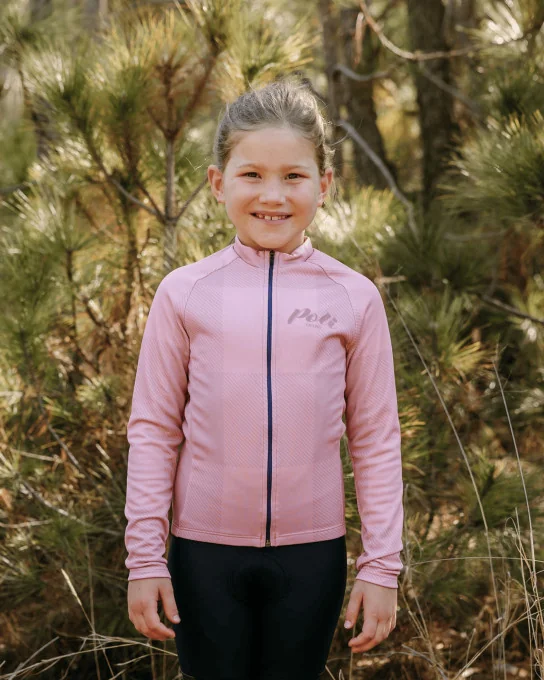 Maillot enfant fille manches longues - VICHY